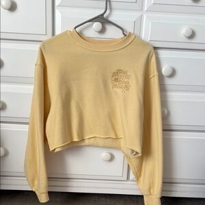 Garage Cropped Sweatshirt